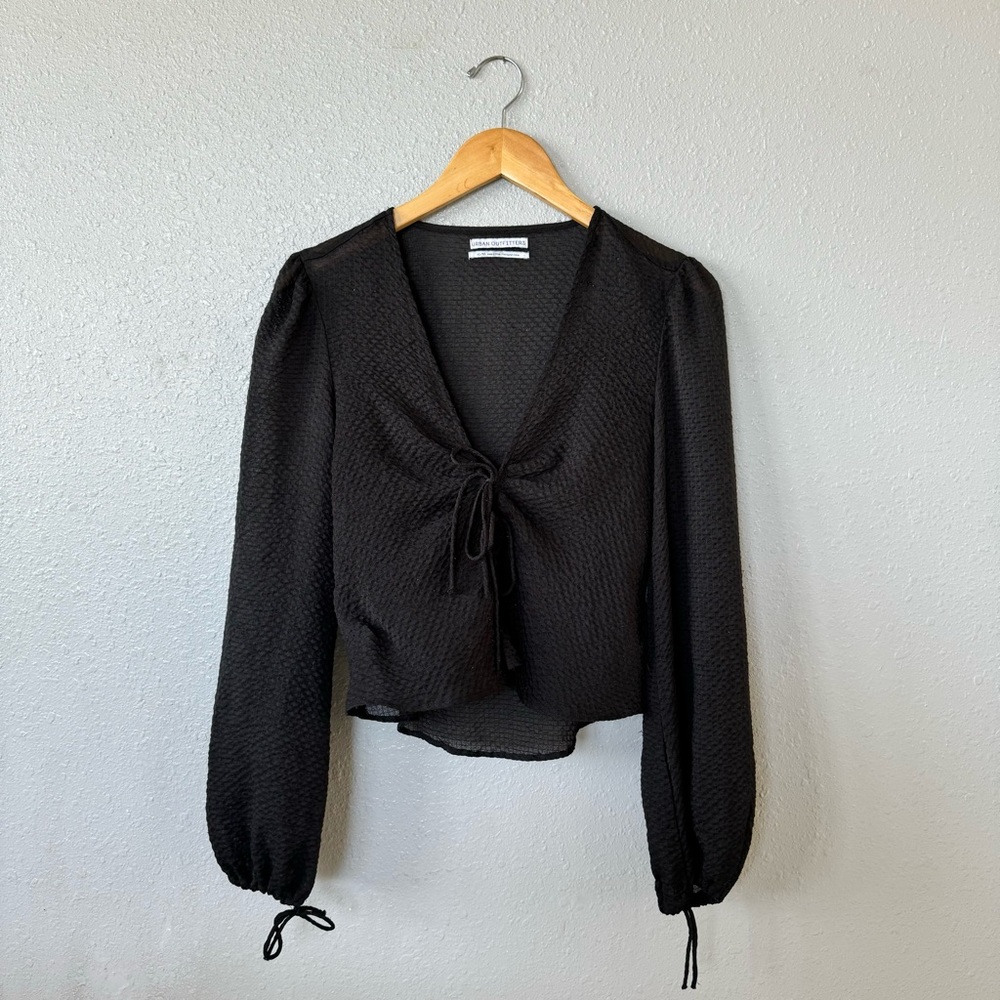 Urban Outfitters Front Tie Blouse